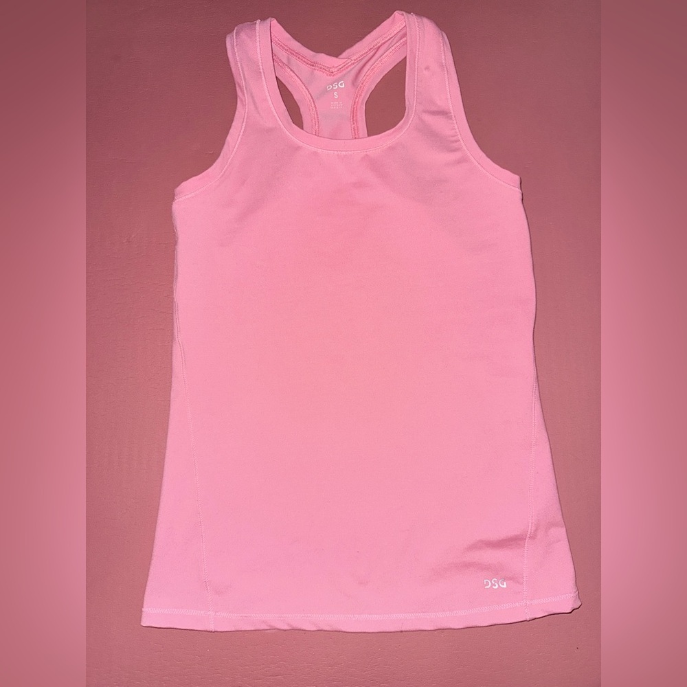 DSG Racerback Pink Tank Top size small